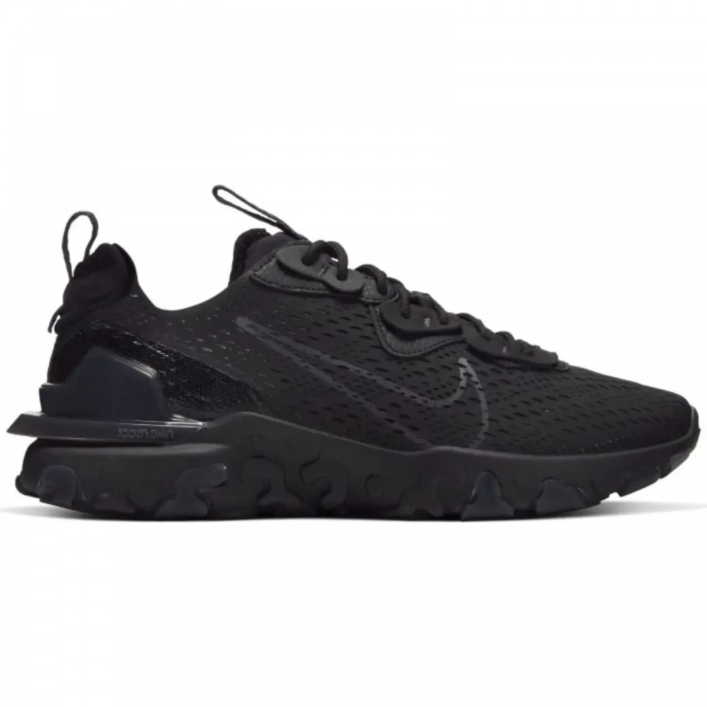 womens nike react vision black